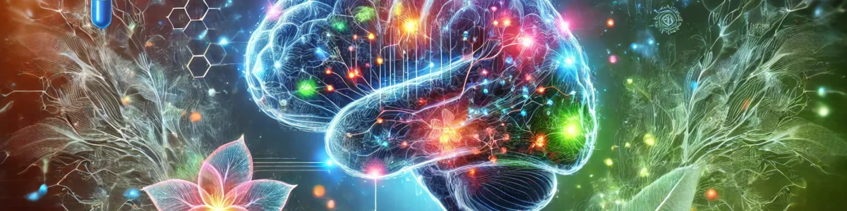 DALL·E 2024-10-21 15.04.40 - A futuristic, highly detailed image of a glowing human brain, interconnected with neural pathways lit up with vibrant colors, representing synapses an